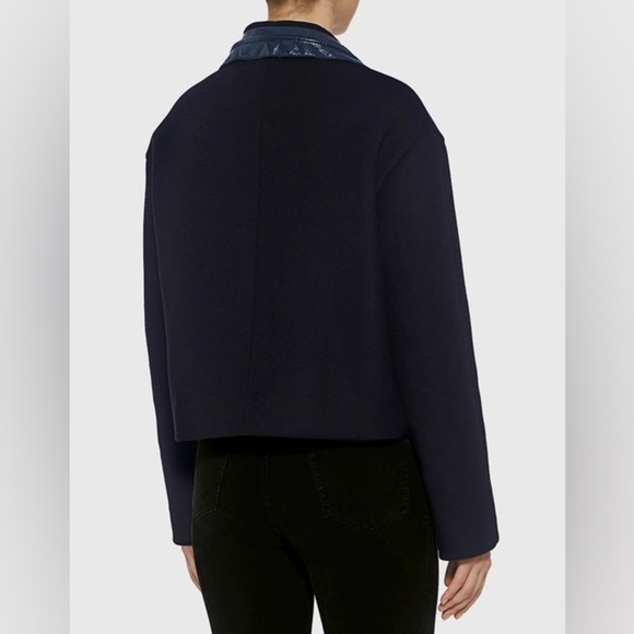 Carven black wool peacoat - FR size 42 (Large) - Picture 4 of 4